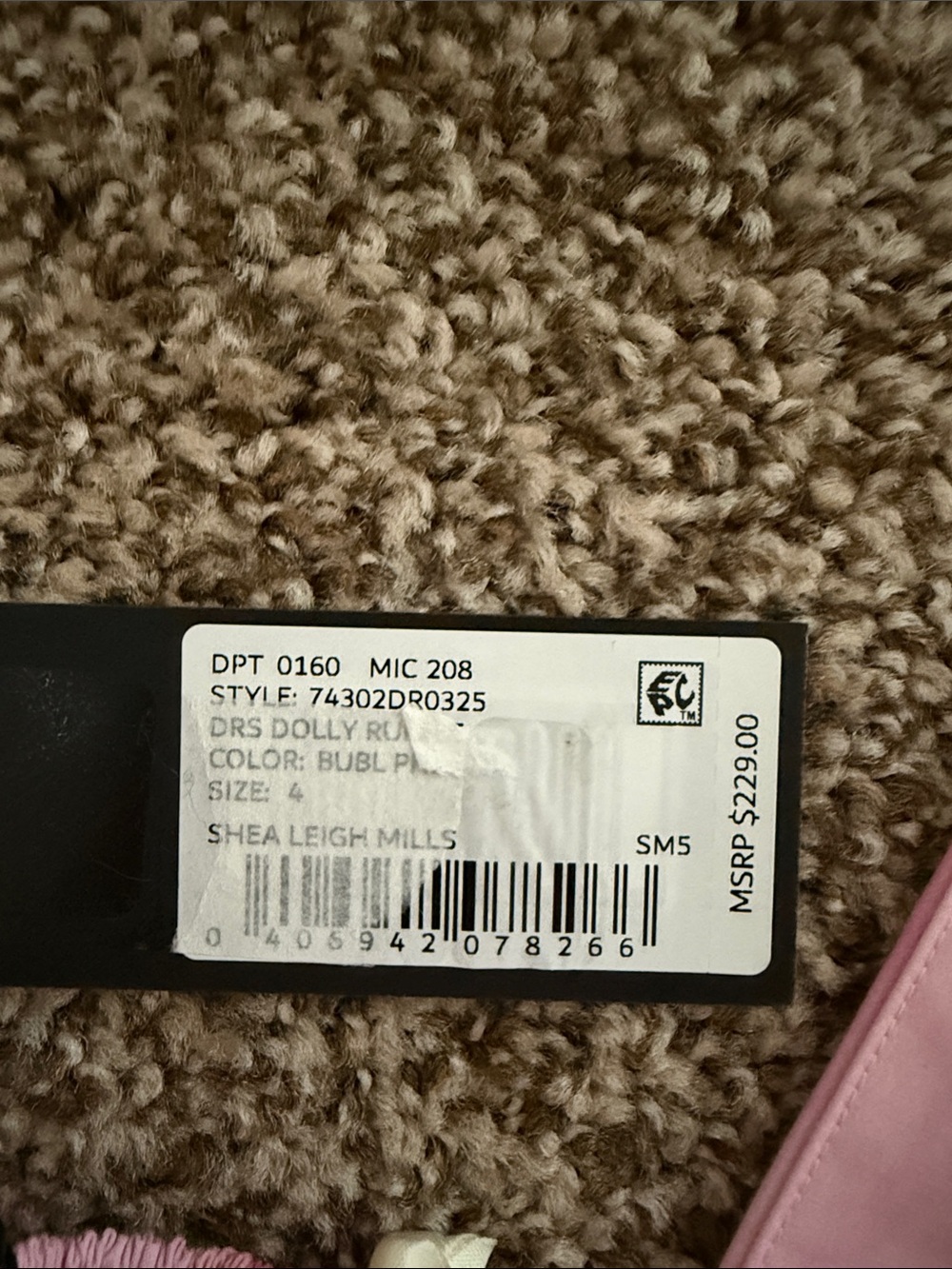 NWT Gianni Bini Shea Leigh Mills Dolly dress - Picture 9 of 9